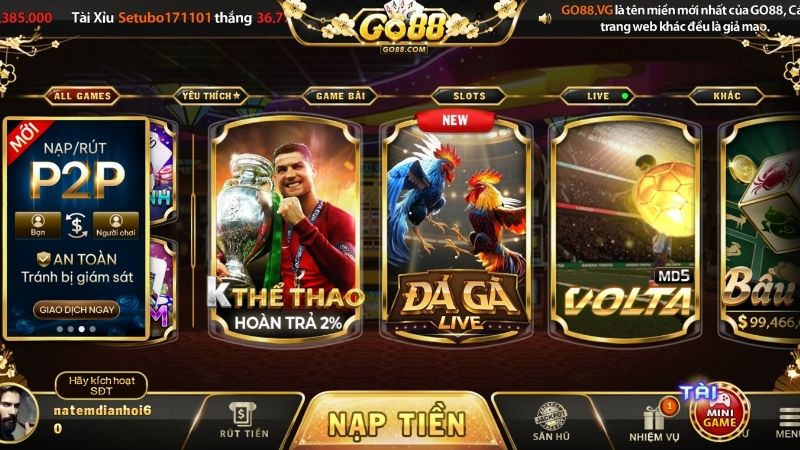 Hướng dẫn người mới tham gia thể thao Go88 chi tiết