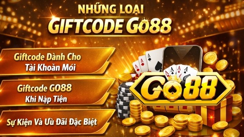 Những loại Giftcode GO88 được săn đón nhiều nhất hiện nay