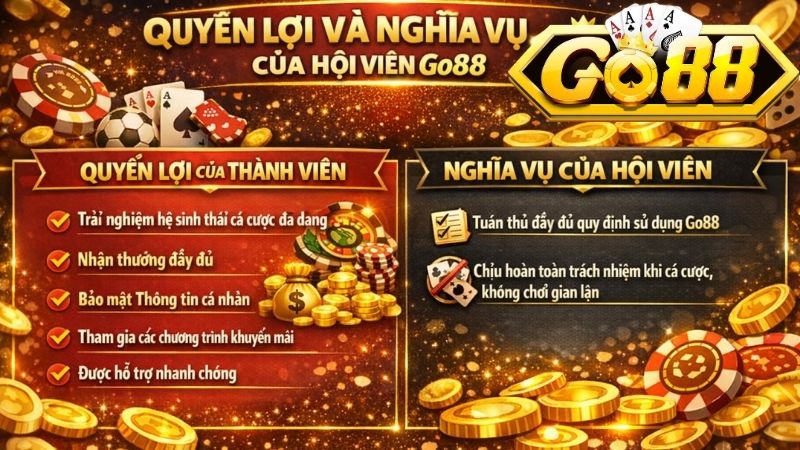 Quyền Lợi Và Nghĩa Vụ Của Hội Viên Go88