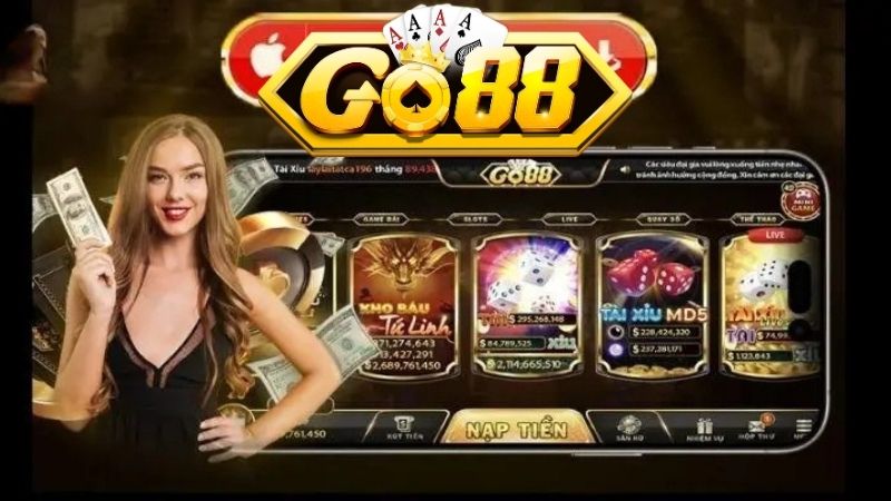 Go88 cổng game bài đổi thưởng uy tín, xứng đáng tải về máy để trải nghiệm